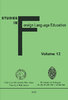 Studies in Foreign Languages - Volume 12